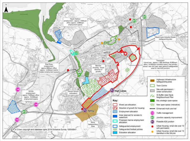  Site Allocations Development Plan Document extract