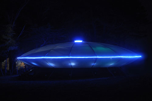 60-foot UFO Disco is landing at Sandsifter in Gwithian